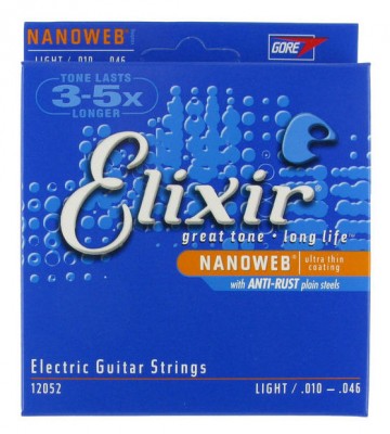 Cuerdas guitarra eléctrica Elixir  010-046