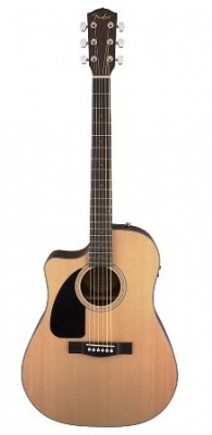 Guitarra electroacústica Fender CD100CE LH