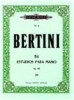 Bertini op. 29 piano