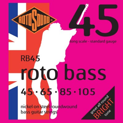 Juego cuerdas bajo Rotosound 45-105