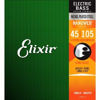 Cuerdas bajo eléctrico Elixir 45-105